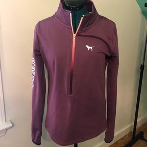 PINK Victoria Secret workout 3/4 zip